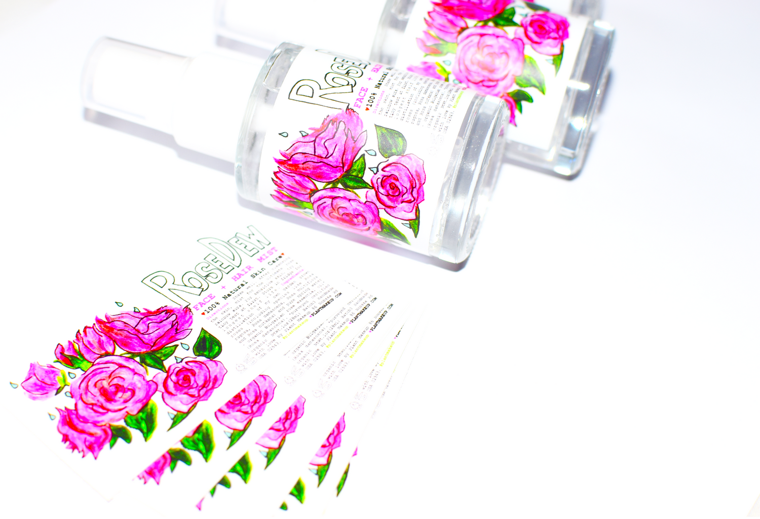 Rose Dew Face + Hair Mist - My American Goods