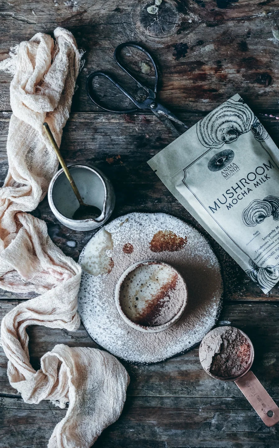 MUSHROOM MOCHA MILK | Adaptogenic Creamer*