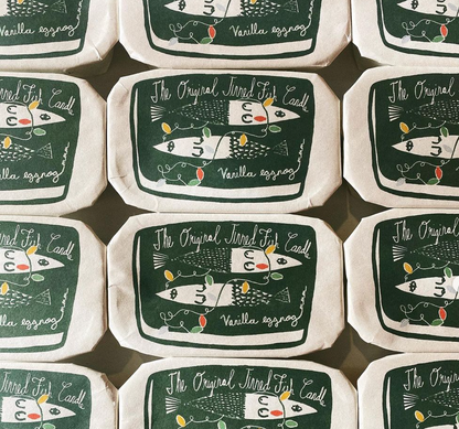 Tinned Fish Candle - Vanilla Eggnog - My American Goods