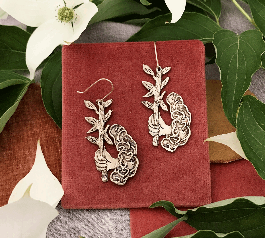 Field Day jewerley Wands Tarot Earring suite by Alchemilla
