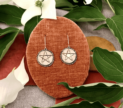 Field Day jewerley Pentacles Tarot Earring suite by Alchemilla
