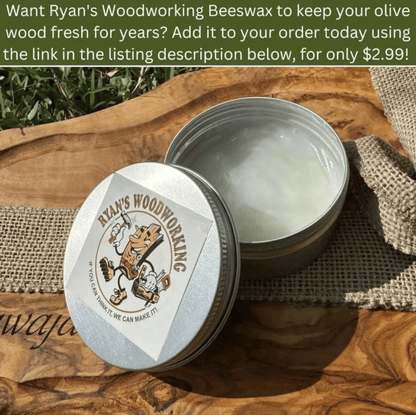 Olive Wood Cutting Board With Handle