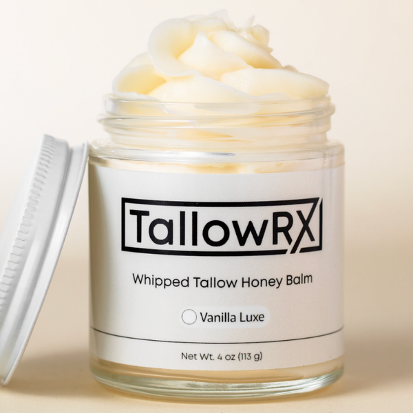 Whipped Tallow Honey Cream for Face | 4 oz - My American Goods