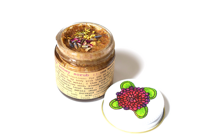 Wild Flower Honey Scrub - My American Goods