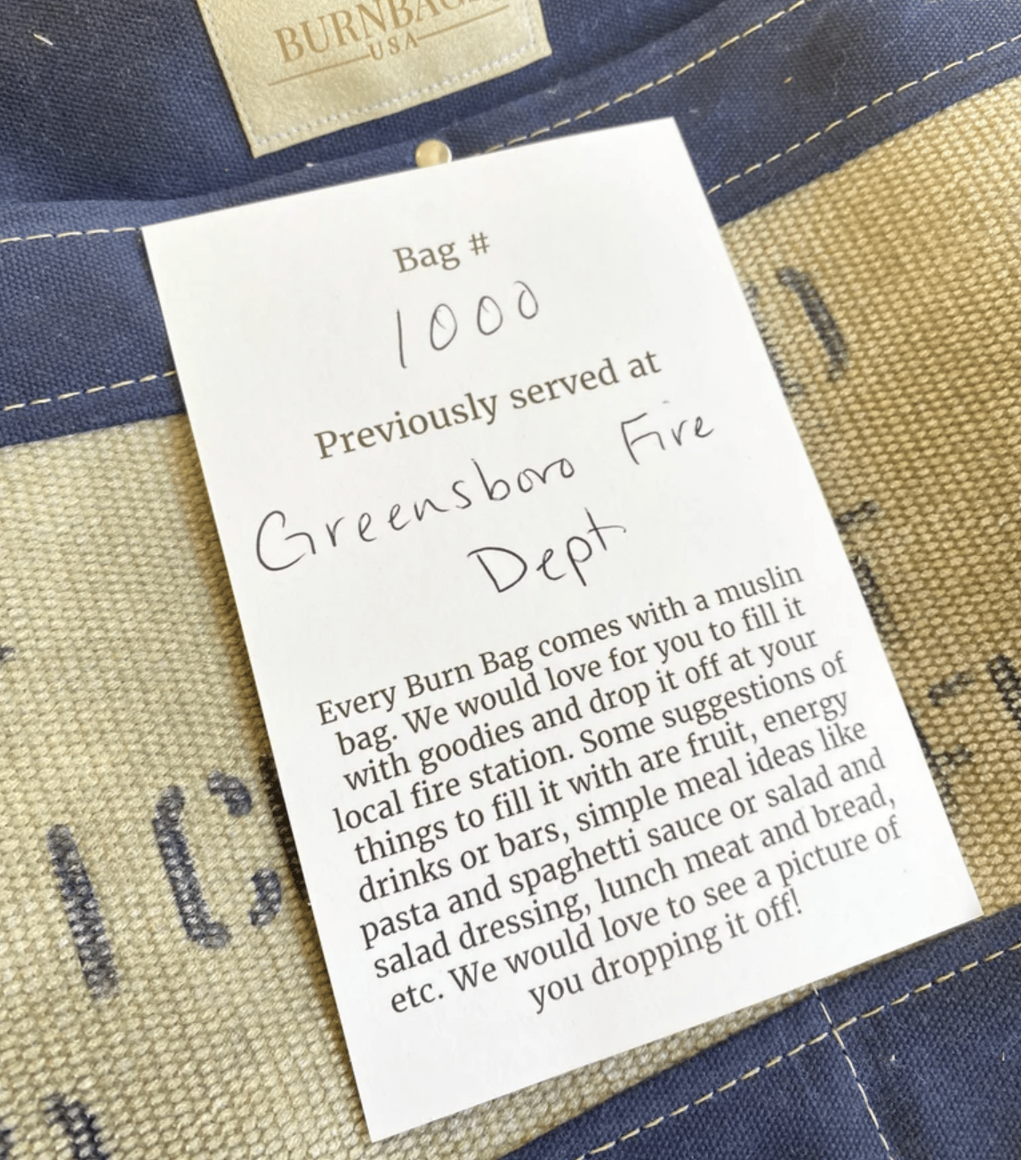 Crossbody Burn Bag-Olive Green