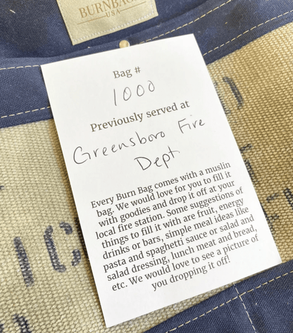 Crossbody Burn Bag-Olive Green