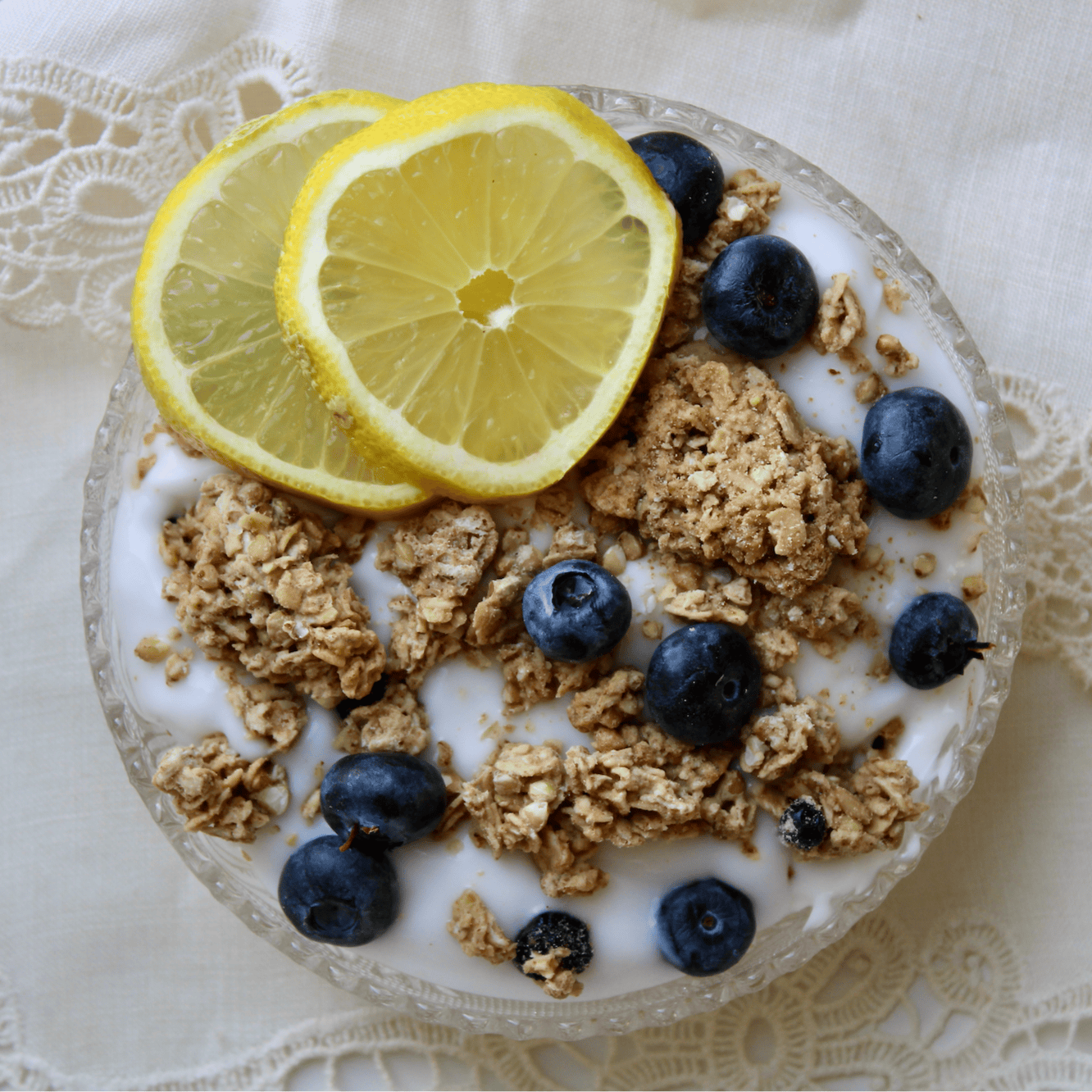 Blueberry Lemon Granola