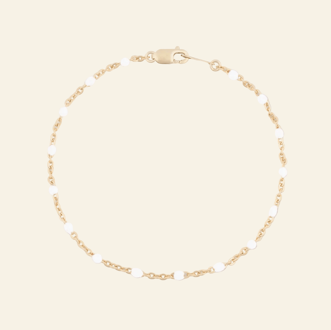 White Daisy Bracelet