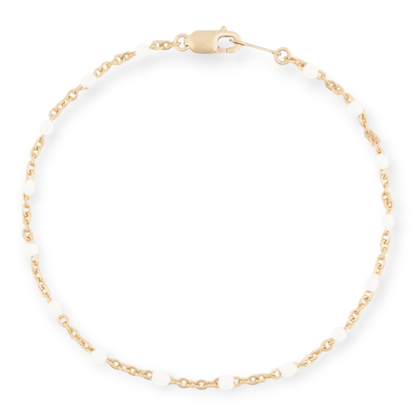 Cuffed by Nano LLC White Daisy Bracelet