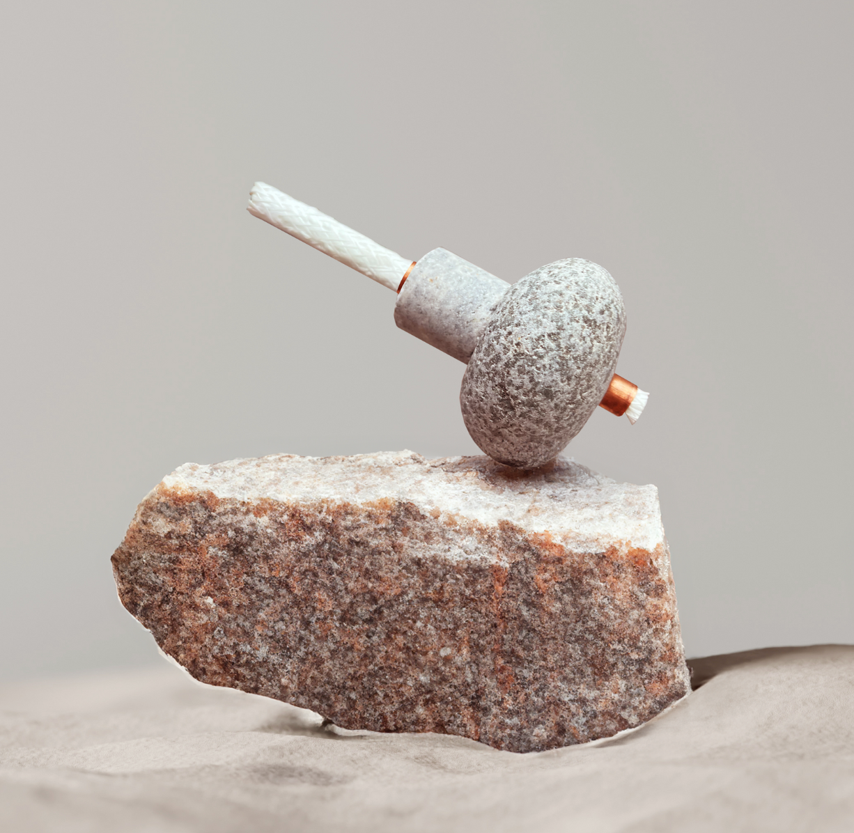 Stone Base Oil Torch