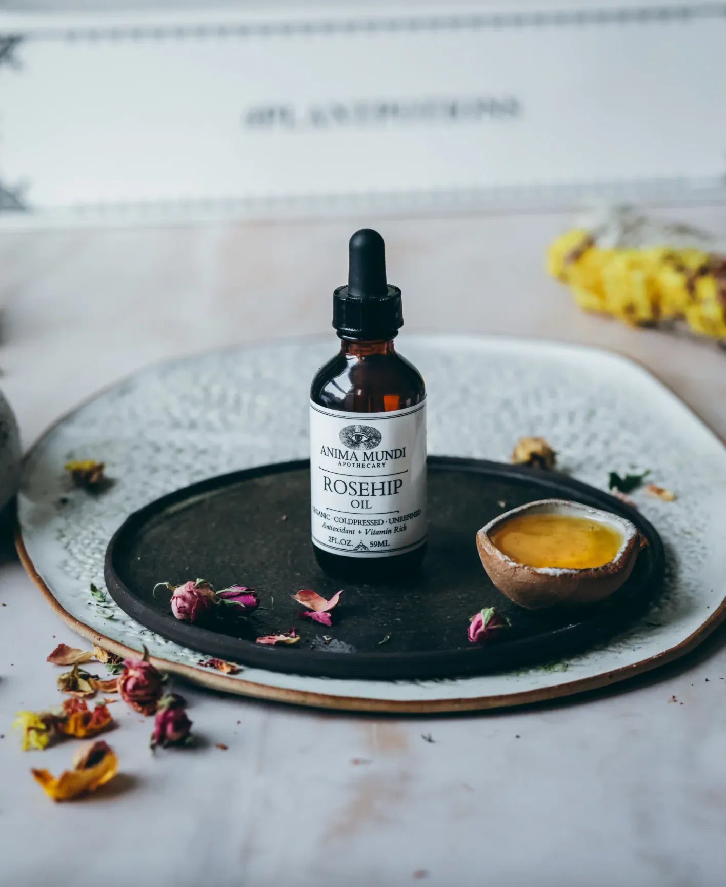 Anima Mundi Aromatherapy Oils ROSEHIP OIL | Organic, Coldpressed, Unrefined