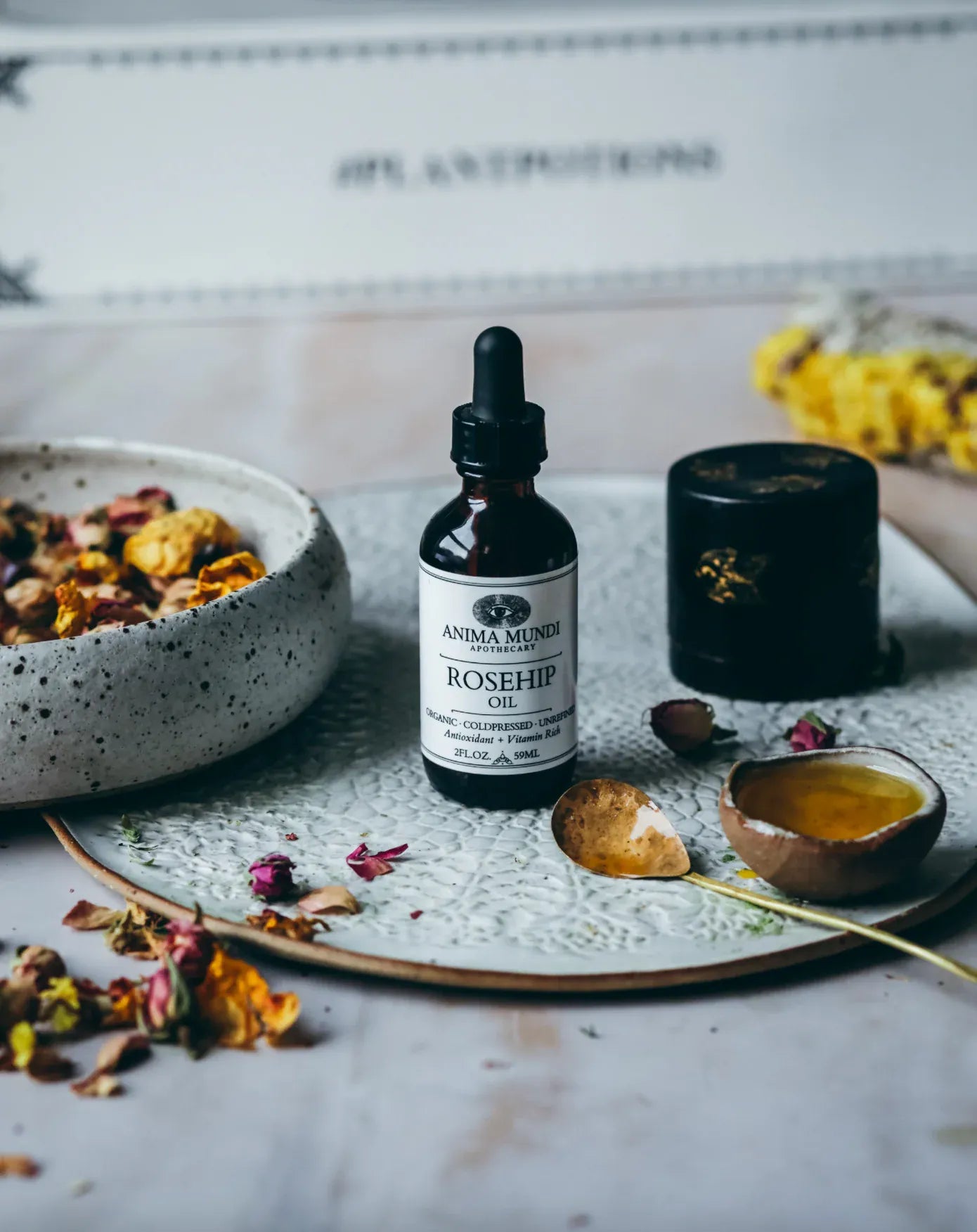 Anima Mundi Aromatherapy Oils ROSEHIP OIL | Organic, Coldpressed, Unrefined