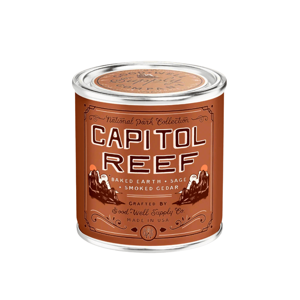 Good &amp; Well Supply Co Candles Capitol Reef National Park Candle