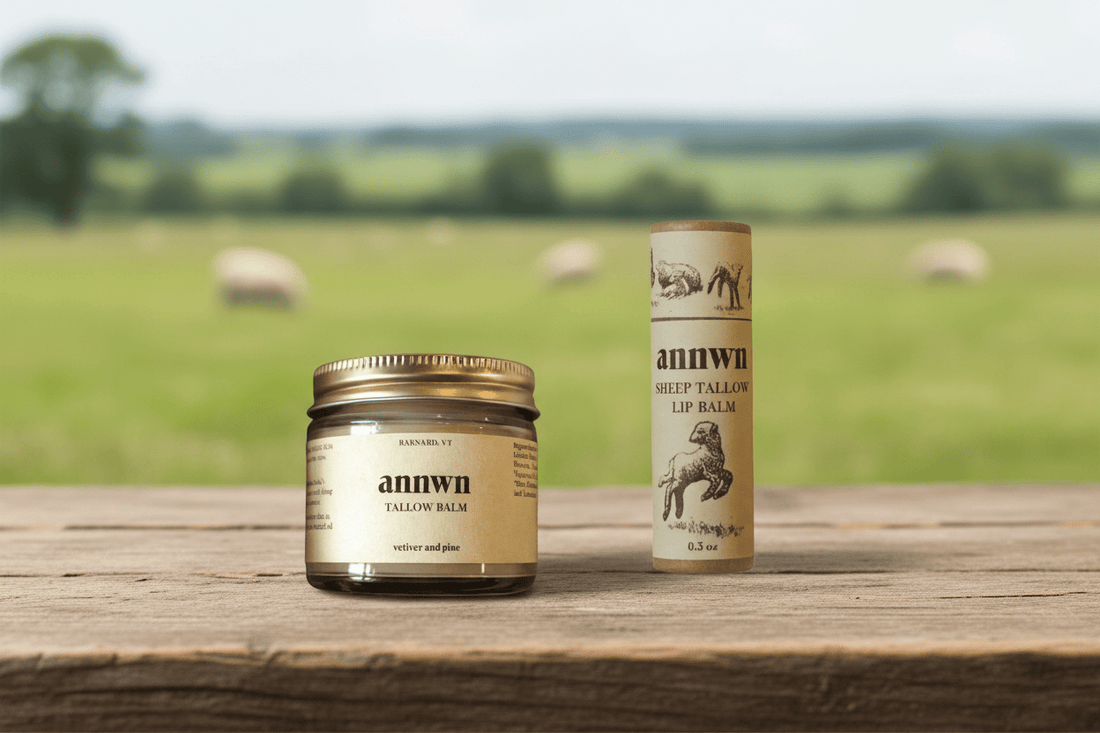 Annwn Lotion &amp; Moisturizer Annwn Forest Ritual Set – Lamb Tallow Balm &amp; Lip Balm