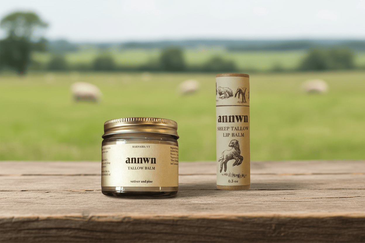 Annwn Lotion &amp; Moisturizer Annwn Forest Ritual Set – Lamb Tallow Balm &amp; Lip Balm