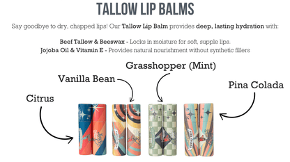 Lip Balm | All Natural Beef Tallow