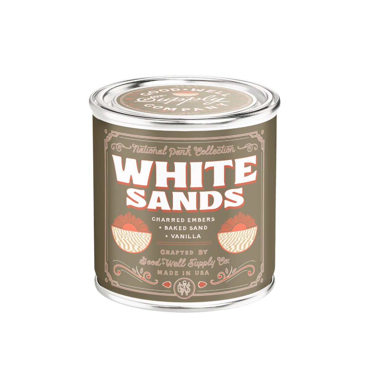 Good &amp; Well Supply Co Candles White Sands National Park Candle