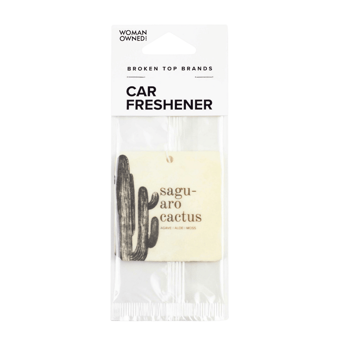 Broken Top Brands Car Freshener Saguaro Cactus Car Freshener