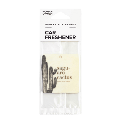Broken Top Brands Car Freshener Saguaro Cactus Car Freshener