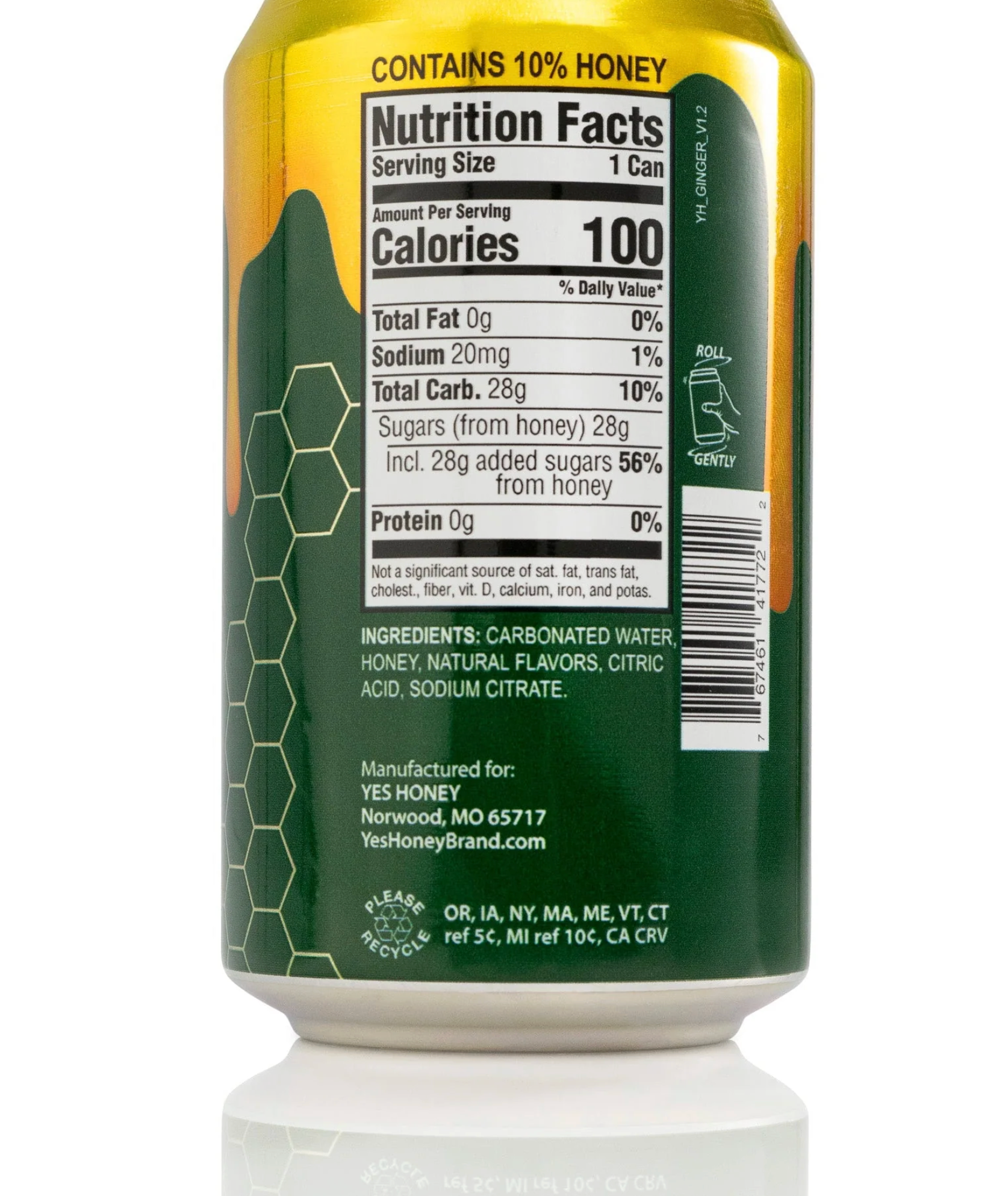 Bee Original Ginger Ale Soda Alternative - My American Goods