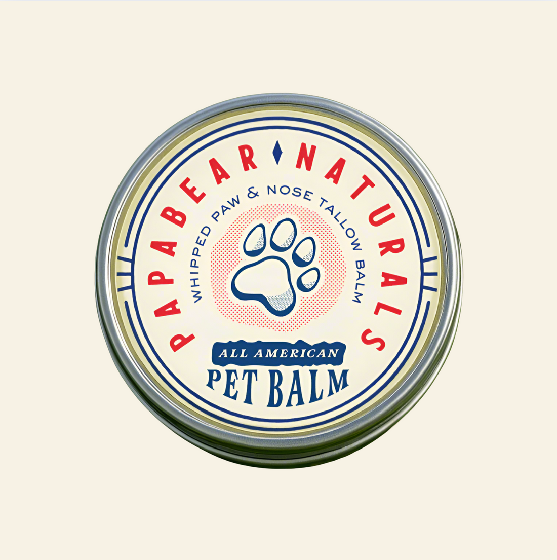 Papabear All American Whipped Pet Balm