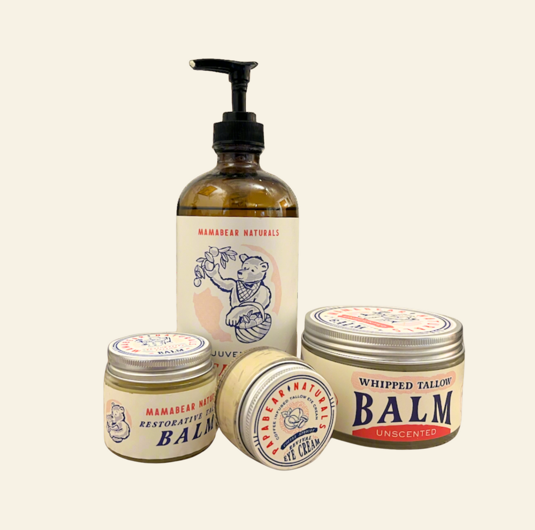 Papabear Tallow AM/PM Bundle
