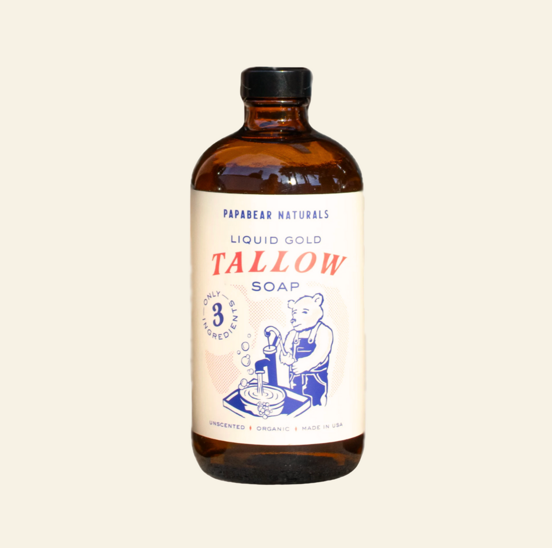 Papabear  Liquid Gold Tallow Soap