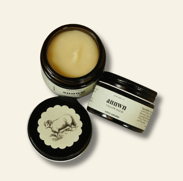 Annwn Lotion & Moisturizer Vetiver & Pine Lamb Tallow Balm