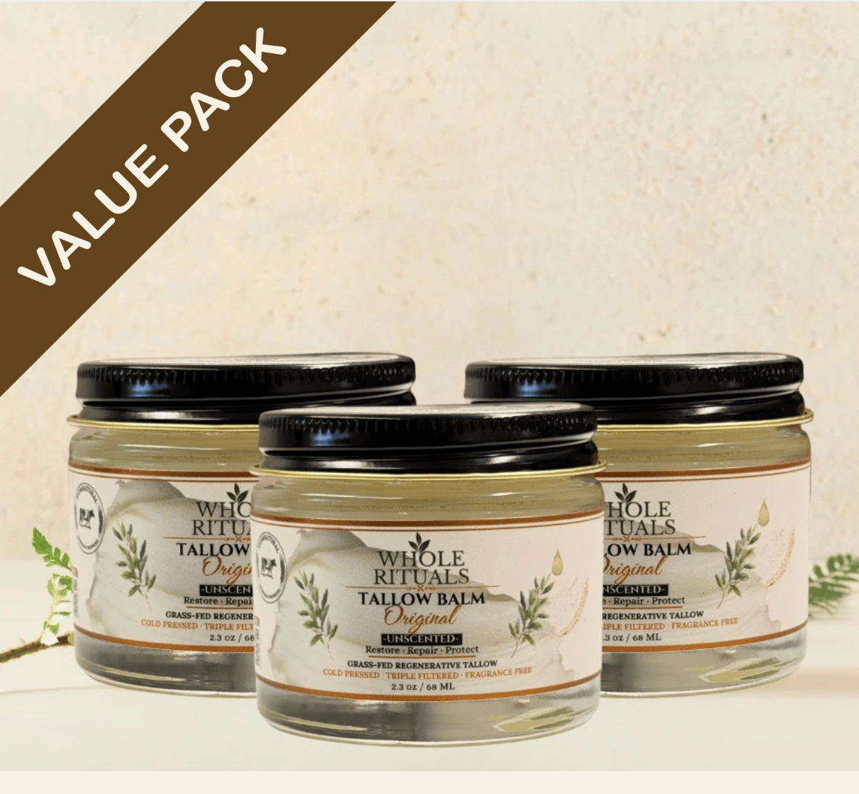 Grass-Fed Tallow Balm — Original