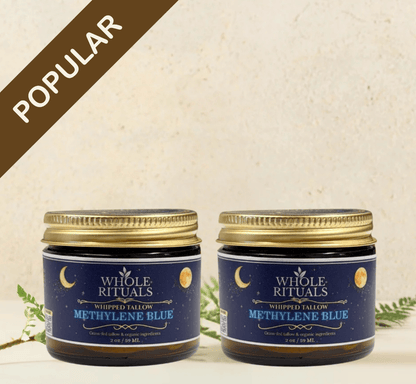 Methylene Blue Infused Tallow Balm - Whipped