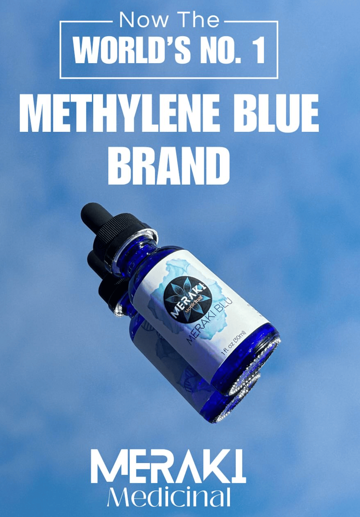 Meraki Medicinal Meraki Blu USP Grade Methylene Blue 150mg