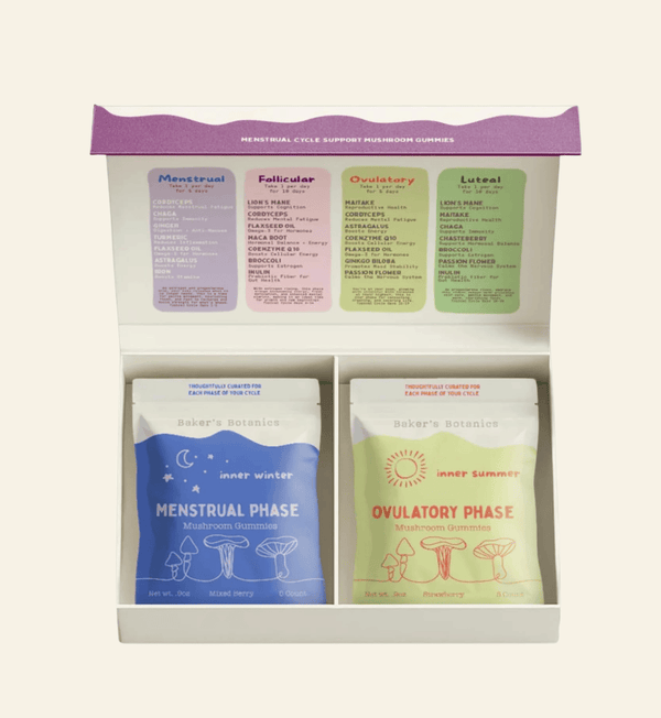 Baker's Botanics Herbal supplements Menstrual Cycle Support Box