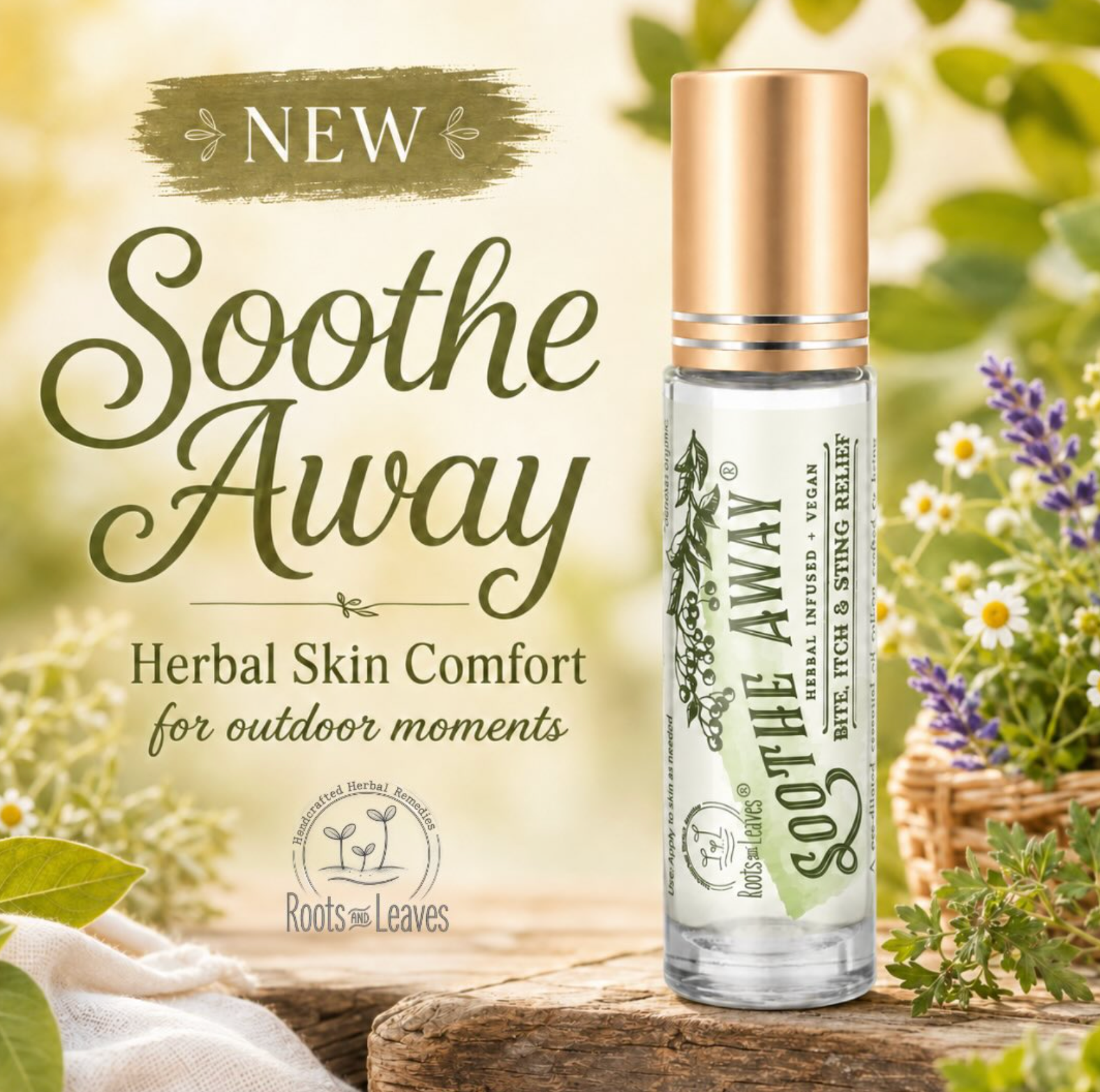 Soothe Away Mosquito Bite, Itch &amp; Sting Relief Roll-On