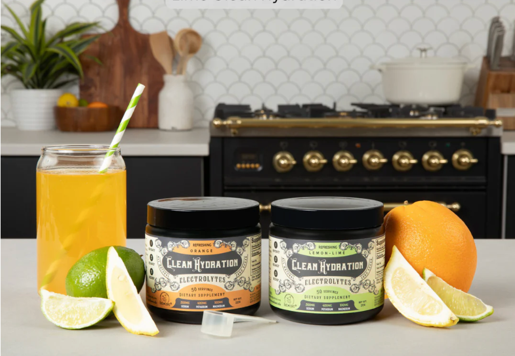 Clean Hydration - Lemon Lime - Electrolytes