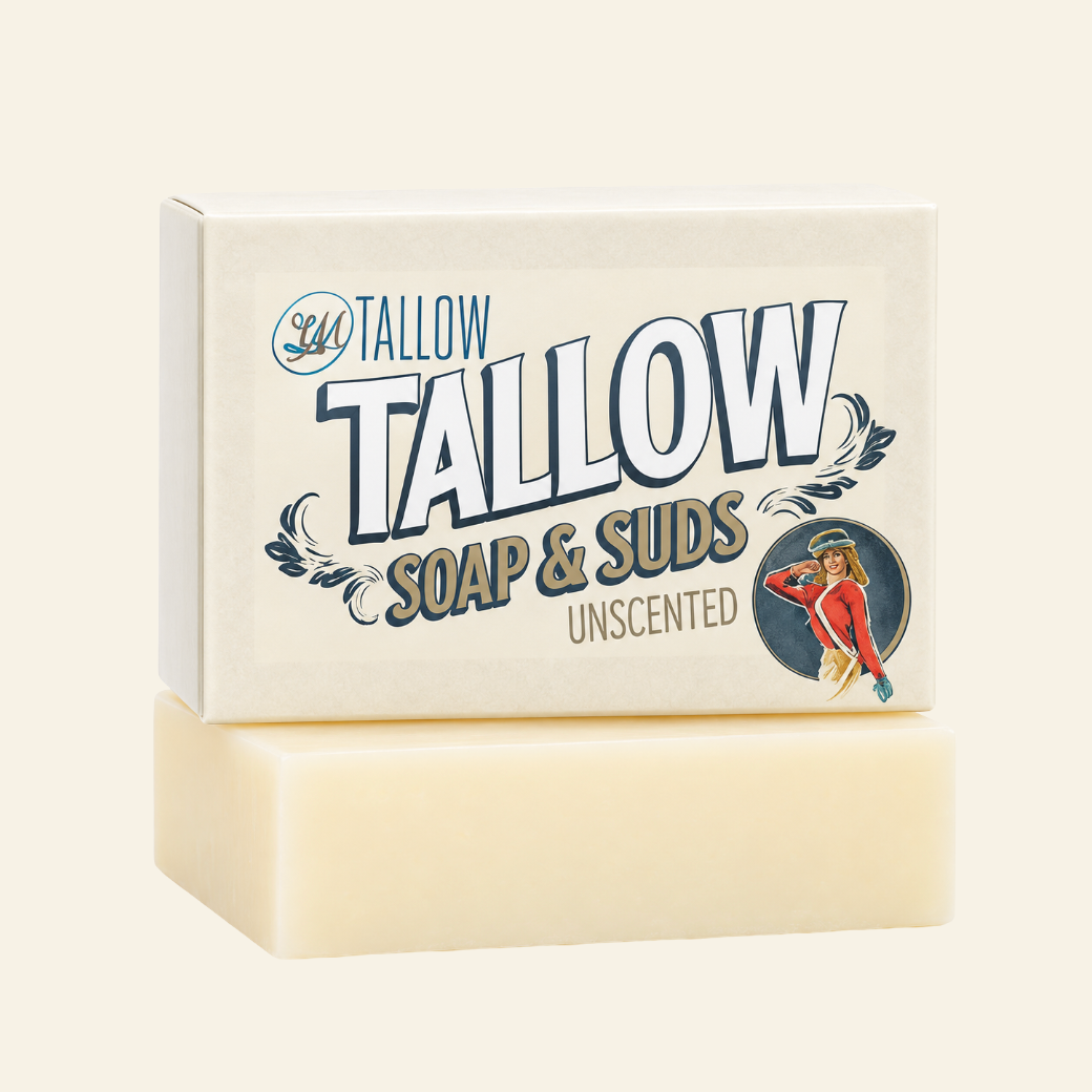 Tallow Bar Soap - Unscented