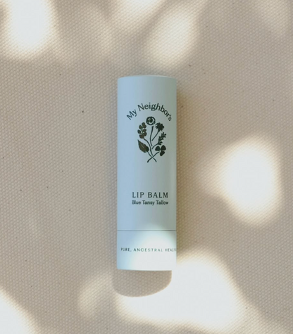 Blue Tansy Tallow Lip Balm