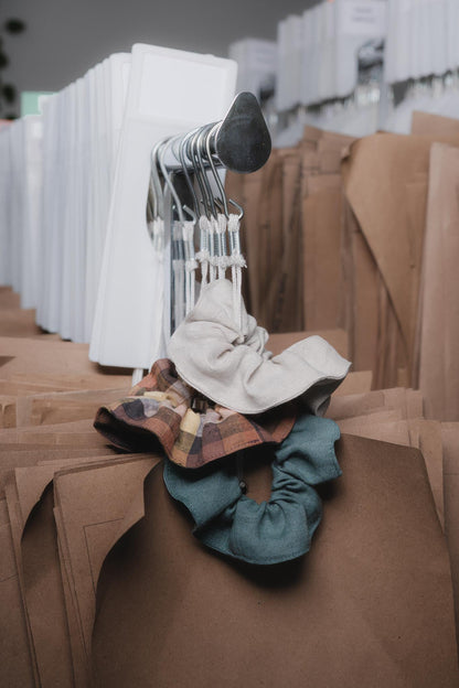 Scrunchies in Linen