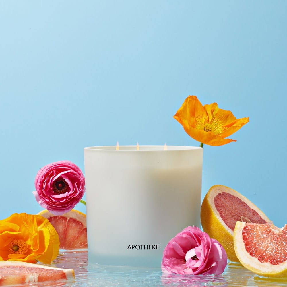 APOTHEKE 3-Wick Candles Sea Salt Grapefruit 3-Wick Candle