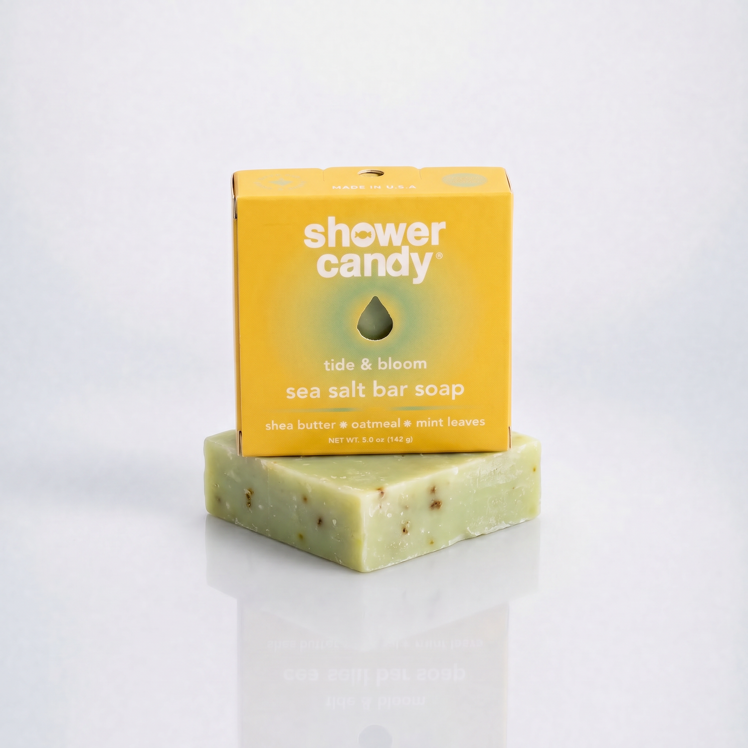 Tide &amp; Bloom Sea Salt Body Wash Bar | Shower Candy