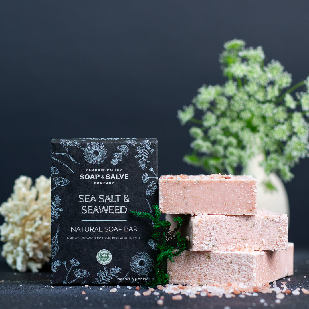 Natural Soap: Sea Salt &amp; Seaweed Spa