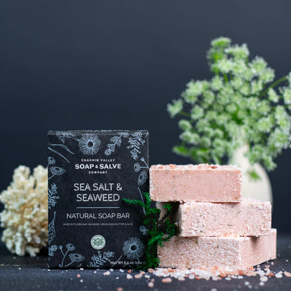 Natural Soap: Sea Salt &amp; Seaweed Spa