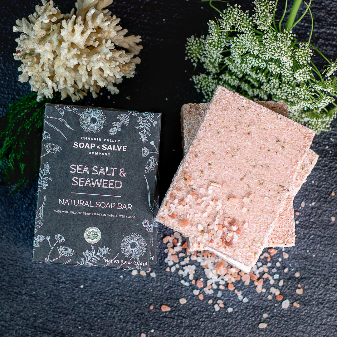 Natural Soap: Sea Salt &amp; Seaweed Spa