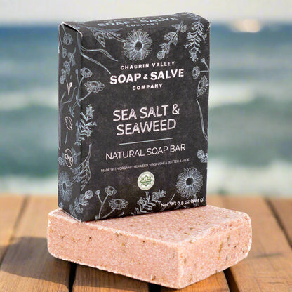 Natural Soap: Sea Salt &amp; Seaweed Spa