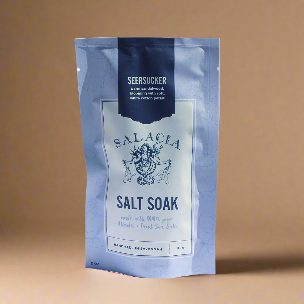 Seersucker Small Salt Soak - My American Goods