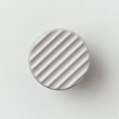 Misewell modern furniture Pebble Sequence coat hook - Fluted