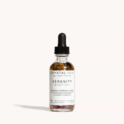 Crystal Irie Body Oil 2oz- Try me Size Serenity Body Oil