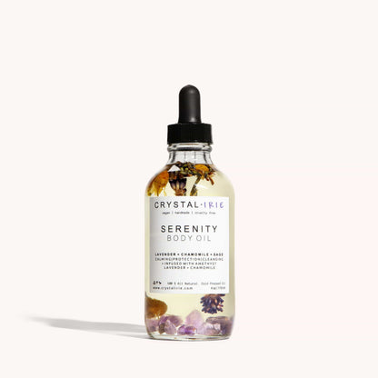 Crystal Irie Body Oil 4oz- Most Popular ⭐️ Serenity Body Oil