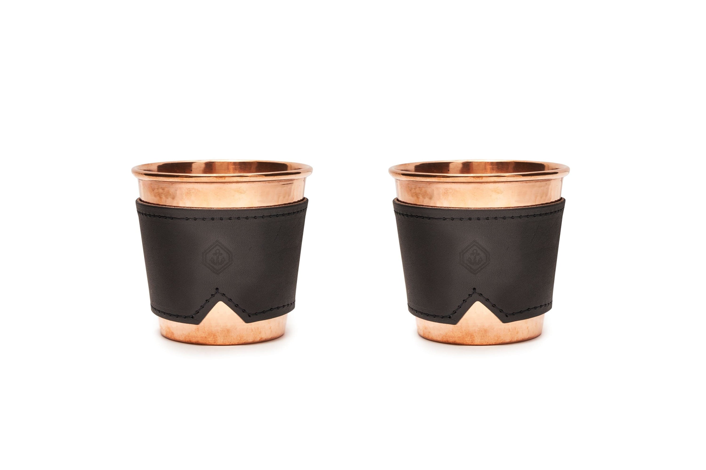 Sertodo Barware &amp; Bar Tools Black Son of a Sailor x Sertodo Cup and Leather Sleeve Set