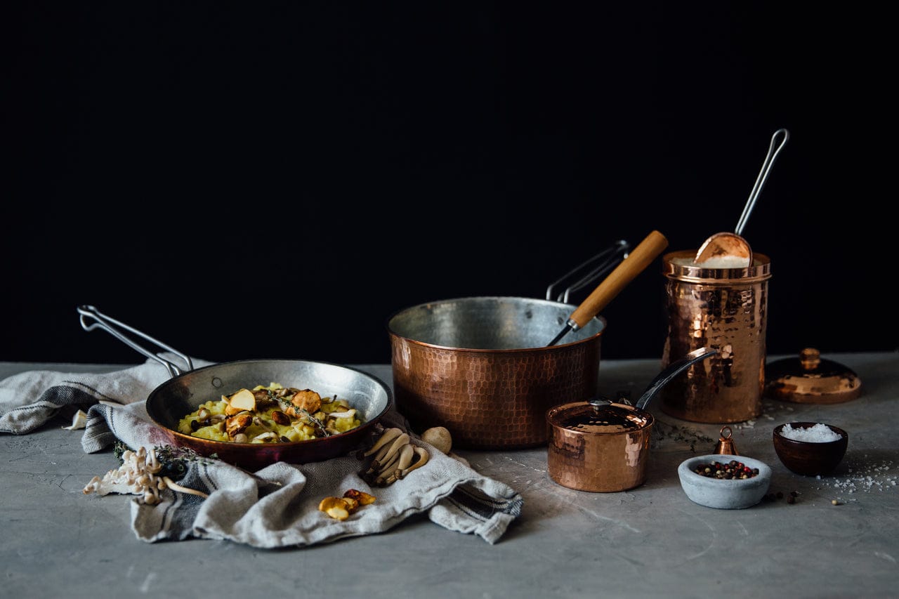 Sertodo Pots &amp; Pans Copper Saucepan 1.5 quart and 2.5 quart