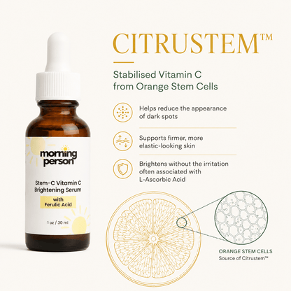 Morning Person Beauty Serum Morning Person Stem-C Vitamin C Brightening Serum with Ferulic Acid